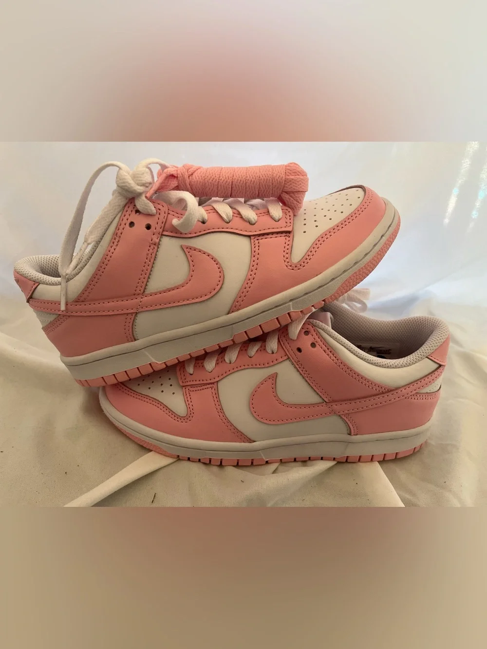 Nike Dunk Low Pink/White Sneakers